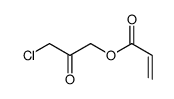 2-Propenoic acid,3-chloro-2-oxopropyl ester结构式