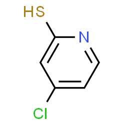 2(1H)-Pyridinethione,4-chloro-(9CI) structure