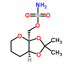 Des-[4,5-O-(1-Methylethylidene)] Topiramate structure