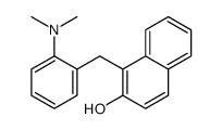 1-[[2-(dimethylamino)phenyl]methyl]naphthalen-2-ol结构式
