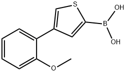 4-(2-Methoxyphenyl)thiophene-2-boronic acid Structure