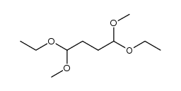1,4-diethoxy-1,4-dimethoxy-butane结构式