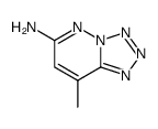 Tetrazolo[1,5-b]pyridazin-6-amine, 8-methyl- (9CI) structure