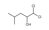 1,1-dichloro-4-methyl-2-pentanol Structure