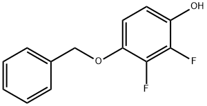 2,3-Difluoro-4-(phenylmethoxy)phenol Structure