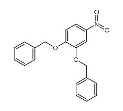 1,2-bis-benzyloxy-4-nitro-benzene Structure