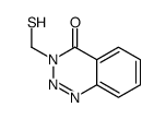 3-(sulfanylmethyl)-1,2,3-benzotriazin-4-one结构式