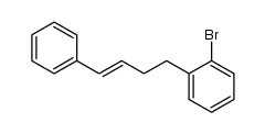 1-bromo-2-((3E)-4-phenylbut-3-enyl)benzene结构式