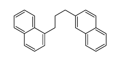 1-(3-naphthalen-2-ylpropyl)naphthalene结构式