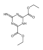 diethyl 6-amino-1,3,5-triazine-2,4-dicarboxylate结构式