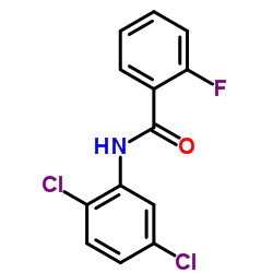 N-(2,5-Dichlorophenyl)-2-fluorobenzamide结构式