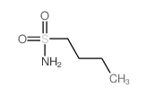 1-丁烷磺酰胺结构式