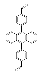 4,4"-(蒽-9,10-二基)二苯甲醛结构式