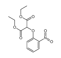 diethyl 2-(2-nitrophenoxy)propanedioate结构式