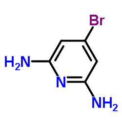 4-Bromo-2,6-diaminopyridine structure