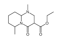 ethyl 1,6-dimethyl-4-oxo-3,6,7,8,9,9a-hexahydro-2H-pyrido[1,2-a]pyrimidine-3-carboxylate Structure