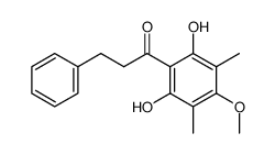 2',6'-dihydroxy-4'-methoxy-3',5'-dimethyldihydrochalcone Structure