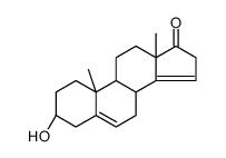 (3S,10R,13S)-3-HYDROXY-10,13-DIMETHYL-3,4,7,8,9,10,11,12,13,16-DECAHYDRO-1H-CYCLOPENTA[A]PHENANTHREN-17(2H)-ONE Structure