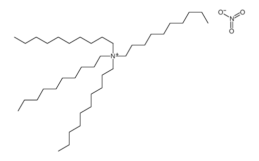 tetrakis-decylazanium,nitrate Structure