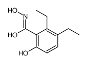 Benzamide, 2,3-diethyl-N,6-dihydroxy- (9CI) Structure