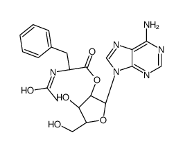 2'-O-(N-acetylphenylalanyl)adenosine结构式