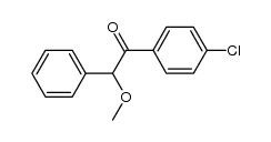 O-Methylmandelsaeure-p-chlorphenylester结构式