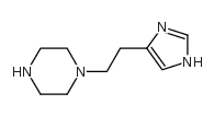 1-[2-(1H-IMIDAZOL-4-YL)-ETHYL]-PIPERAZINE结构式