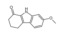 7-methoxy-2,3,4,9-tetrahydro-1H-carbazol-1-one Structure