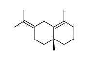 (+)-selin-4,7(11)-diene Structure