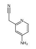 4-氨基-2-吡啶乙腈结构式