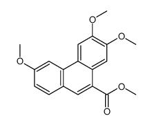 methyl 3,6,7-trimethoxyphenanthrene-9-carboxylate Structure