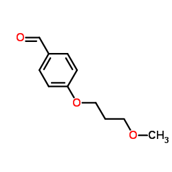 4-(3-Methoxypropoxy)benzaldehyde Structure