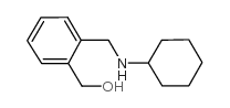 (2-环己基氨基甲基苯基)-甲醇结构式