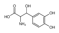 β,3-Dihydroxytyrosine Structure