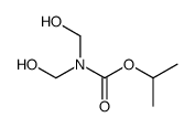 propan-2-yl N,N-bis(hydroxymethyl)carbamate Structure