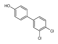 3',4'-Dichloro-(1,1'-biphenyl)-4-ol结构式