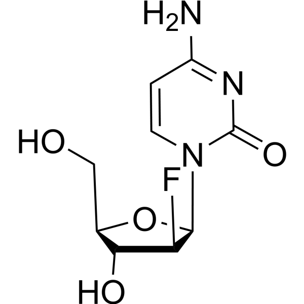 2'-Fluoro-2'-deoxy-arabinofuranosyl-cytidine picture