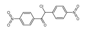 2-chloro-1,2-bis(4-nitrophenyl)ethanone结构式