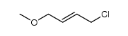 1-chloro-4-methoxy-2-butene Structure