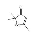 3(2H)-Selenophenone, 2,2,5-trimethyl-结构式