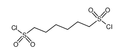 Hexane-1,6-disulfonic acid dichloride结构式