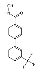 [1,1'-Biphenyl]-4-carboxamide, N-hydroxy-3'-(trifluoromethyl)-结构式