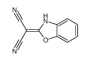 2-(3H-1,3-benzoxazol-2-ylidene)propanedinitrile结构式
