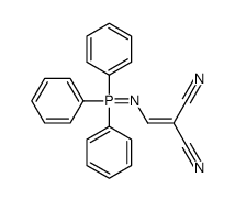 2-[[(triphenyl-λ5-phosphanylidene)amino]methylidene]propanedinitrile结构式