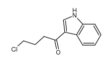 3-(4-chlorobutyryl)-indole Structure