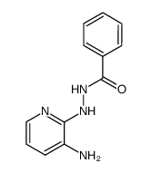 2-(Benzoyl-hydrazino)-3-amino-pyridin结构式