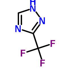 3-(Trifluoromethyl)-1H-1,2,4-triazole Structure