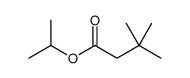 propan-2-yl 3,3-dimethylbutanoate Structure
