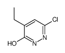 6-chloro-4-ethylpyridazin-3-ol Structure