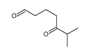 6-methyl-5-oxoheptanal Structure